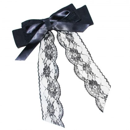 Black lace ribbon